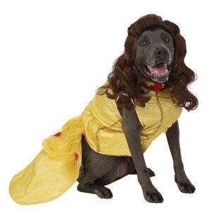 Belle of Beauty and the Beast XXL Rubies Pet Shop Costume Large Dog 2X